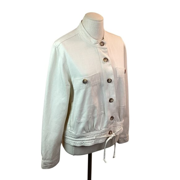 Rails Alma Ecru Womens Medium Button-Up Jacket - Picture 6 of 9